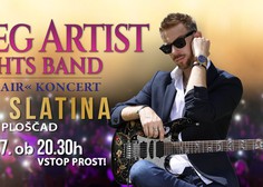 Koncert SoulGrega Artista & BigLights banda v Rogaški Slatini
