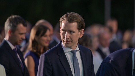 Avstrijski kancler Sebastian Kurz bo postal očka