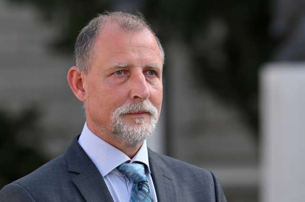 Rektor Gregor Majdič: "Epidemija bolezni covid nas je kot družbo vrnila v neke pozabljene čase!" (foto: Tamino Petelinšek/STA)