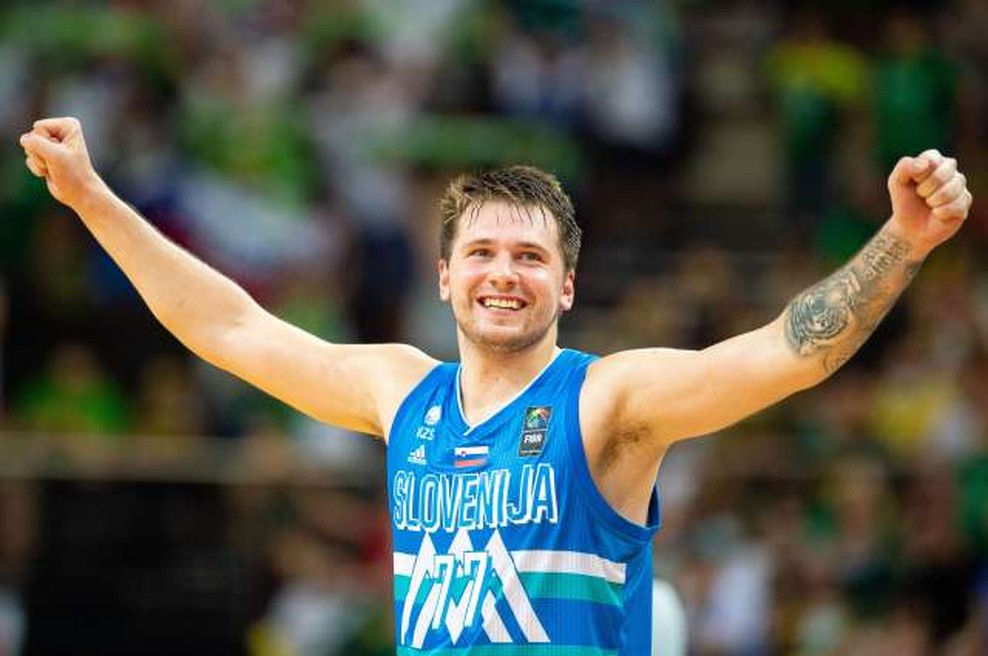 Dončić na naslovnici igre NBA 2K22 (foto: Xinhua/STA)