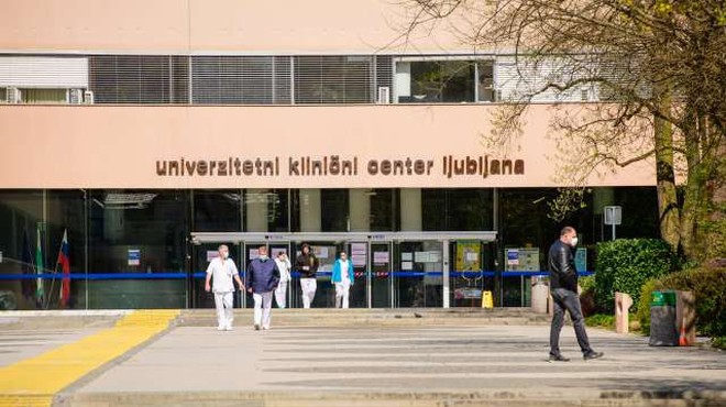 V UKC Ljubljana beležijo porast zaradi covida in respiratornih obolenj hospitaliziranih otrok (foto: Nebojša Tejić/STA)