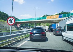 Na večini mejnih prehodov s Hrvaško močno povečan promet