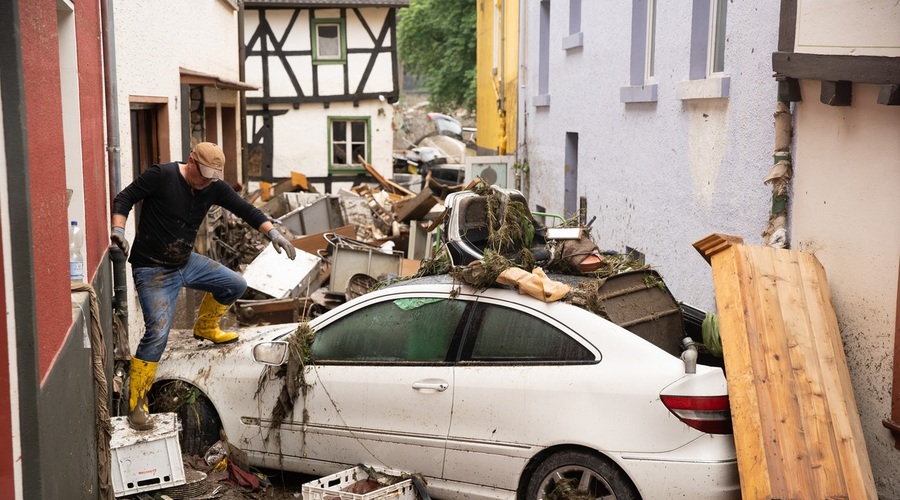 Katastrofalne posledice poplav na severu Evrope terjale najmanj 153 življenj, veliko pogrešanih (foto: profimedia)