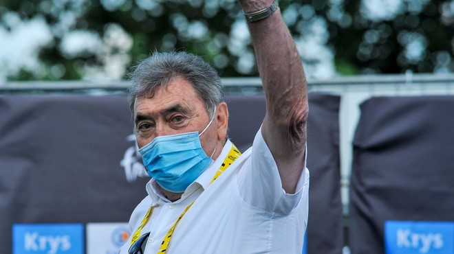 Sloviti kolesar Eddy Merckx v Tadeju Pogačarju vidi svojega naslednika (foto: profimedia)