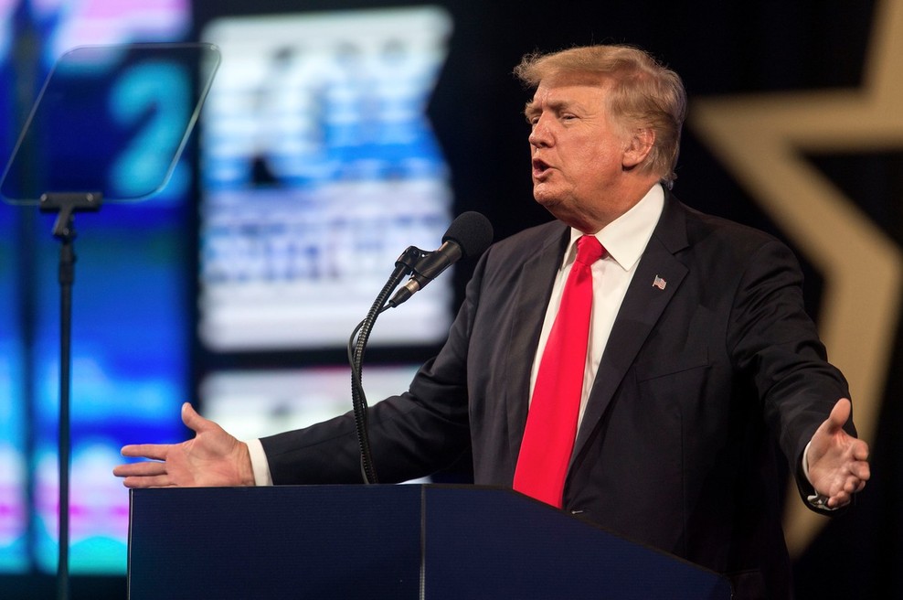 S preklicem je šel v pozabo še eden od mnogih Trumpovih nesmislov (foto: profimedia)