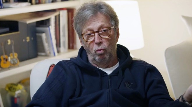 Clapton zaradi diskriminacije ne bo nastopil na koncertih z zahtevo po potrdilu o cepljenju (foto: profimedia)