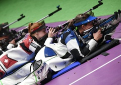 Strelka Živa Dvoršak v Tokiu z MK puško v trojnem položaju sedma