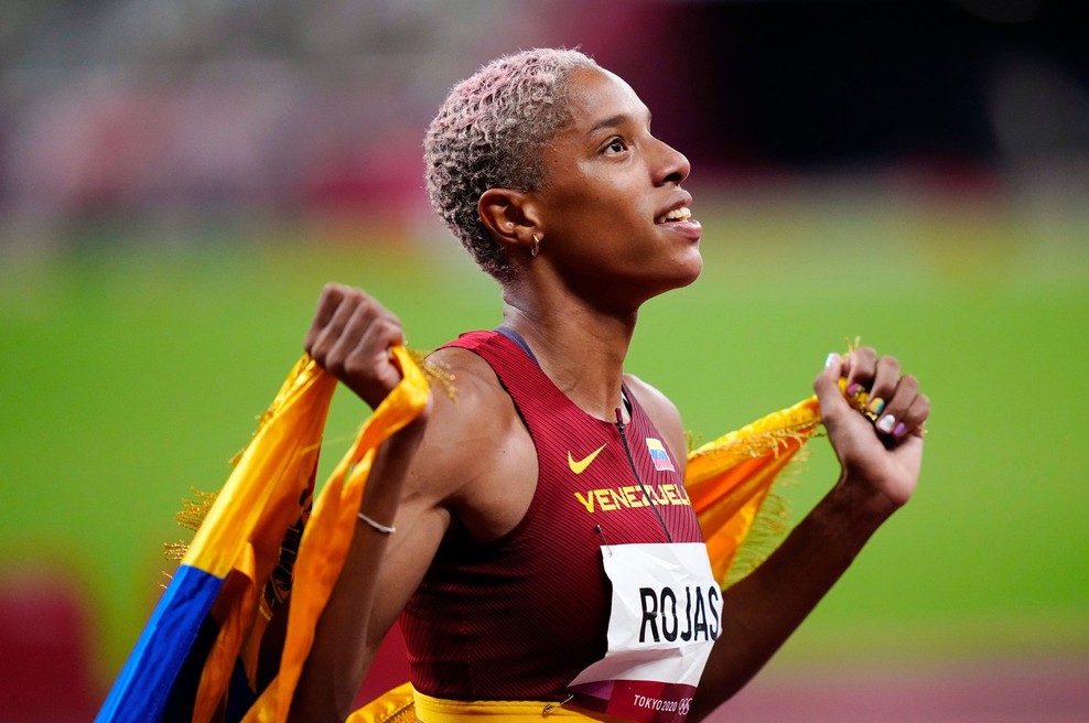 Venezuelka Yulimar Rojas zrušila 26 let star svetovni rekord v troskoku (foto: profimedia)