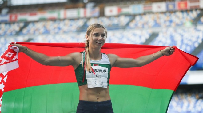 Kdo je beloruska atletinja Kristina Timanovska, ki se ne želi vrniti v Belorusijo (foto: Profimedia)