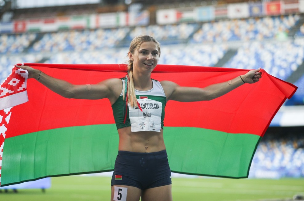 Kdo je beloruska atletinja Kristina Timanovska, ki se ne želi vrniti v Belorusijo (foto: Profimedia)