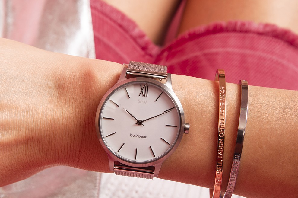 Bellabeat Time - pametna wellness ura, posebej zasnovana za ženske (foto: www.bellabeat.com)
