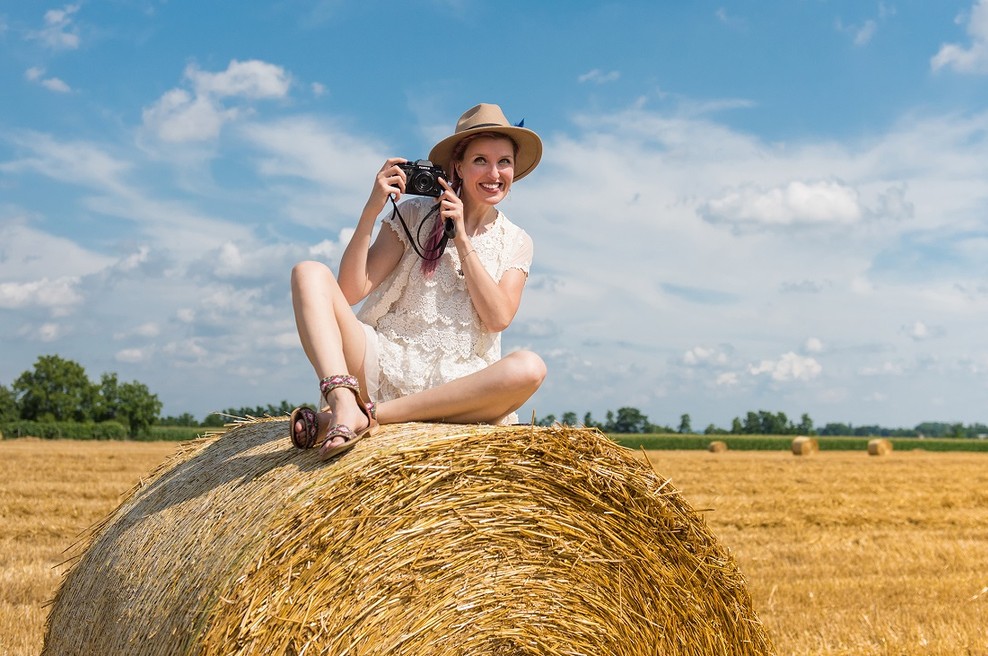 Poglejte, kako je vnukinja pisatelja Miška Kranjca počastila svojega dedka (foto: Viktorija Kranjec)
