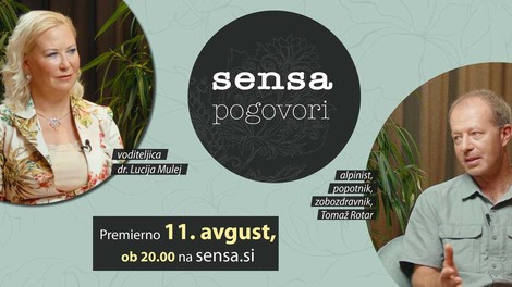Tomaž Rotar v Sensa pogovoru: "V življenju nam spodleti šele takrat, ko prenehamo poskušati"