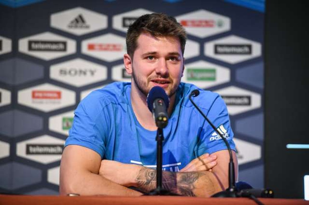 Delegacija Dallasa že v Sloveniji pred sestankom z Dončićem (foto: Nebojša Tejić/STA)