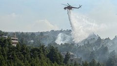 Grčija v plamenih: 10 pretresljivih fotografij obsežnih požarov