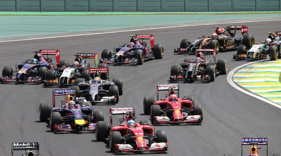 Dirka F1 v Sao Paulu brez koronskih omejitev (foto: Xinhua/STA)