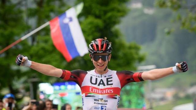 Pogačar po novem najbolje plačani kolesar na svetu (foto: Nebojša Tejić/STA)