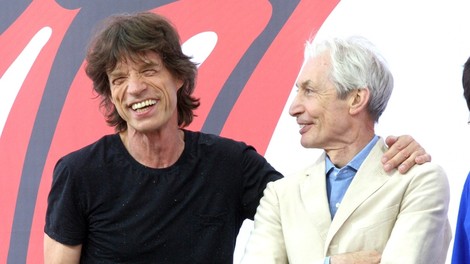 Umrl bobnar Rolling Stonesov Charlie Watts