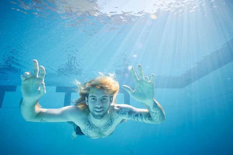 Skupino Nirvana toži dojenček z naslovnice albuma Nevermind (foto: profimedia)