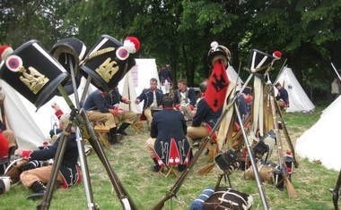 Rekonstrukcija bitke pri Waterlooju