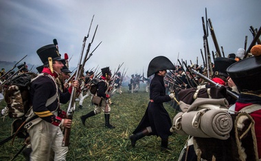 Rekonstrukcija bitke pri Waterlooju