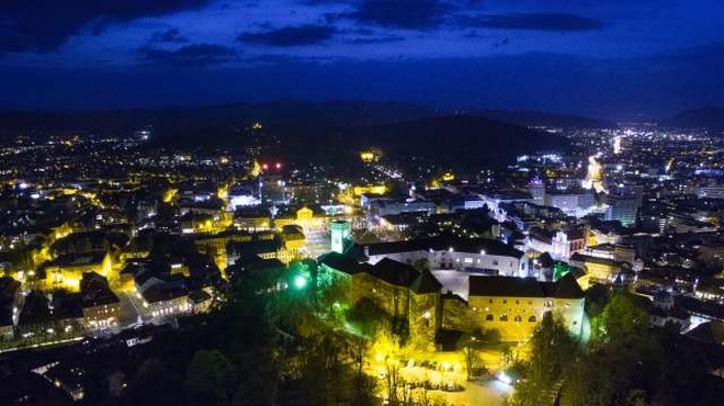 Letošnje Noči v stari Ljubljani ponovno obarvane mednarodno (foto: Anže Malovrh/STA)