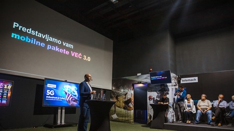 Telemach predstavlja največjo 5G pokritost in prenovljene mobilne pakete VEČ 3.0