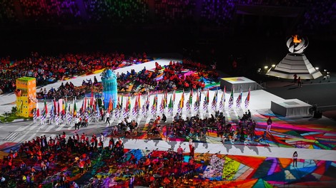 Ugasnil olimpijski ogenj na paraolimpijskih igrah v Tokiu
