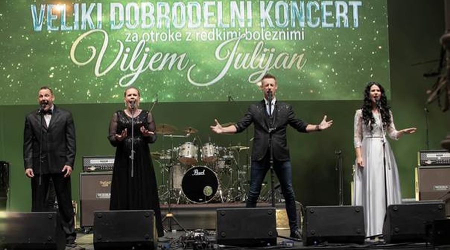 Nepozaben in veličasten koncert v podporo malim borcem (foto: Društvo Viljem Julijan)