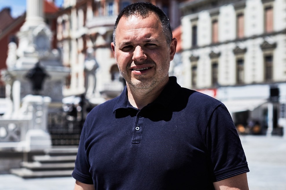 Direktor Zavoda za turizem Maribor Jure Struc o mariborskemu turizmu po koronakrizi in kaj počne, ko ni v vlogi direktorja (foto: Nina Kurnik)