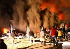 Več mrtvih v požaru v covidni bolnišnici v Severni Makedoniji