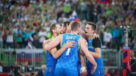 Slovenci z zmago nad Hrvati v četrtfinalu EP