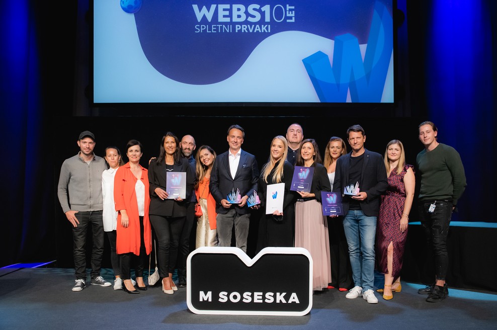 Mercator prejemnik več WEBSI nagrad (foto: osebni arhiv)