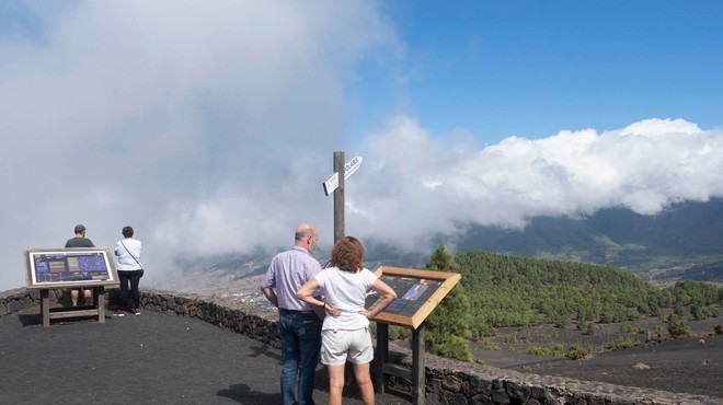 Po pol stoletja je vnovič oživel vulkan na španskem otoku La Palma (foto: profimedia)