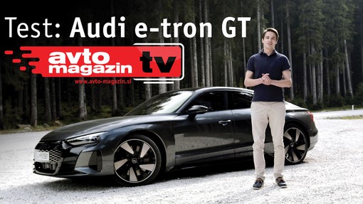 Video test: Audi e-tron GT - Avto Magazin TV