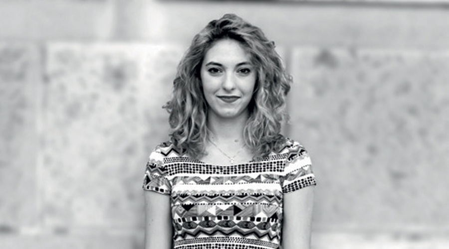 Anamarija Lukovac: »Ob pisanju kolumn sem odrasla.« (foto: Helena Kermelj)