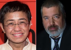 Nobelova nagrada za mir novinarjema Filipinki Marii Ressa in Rusu Dmitriju Muratovu