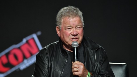 William Shatner postal najstarejši obiskovalec vesolja
