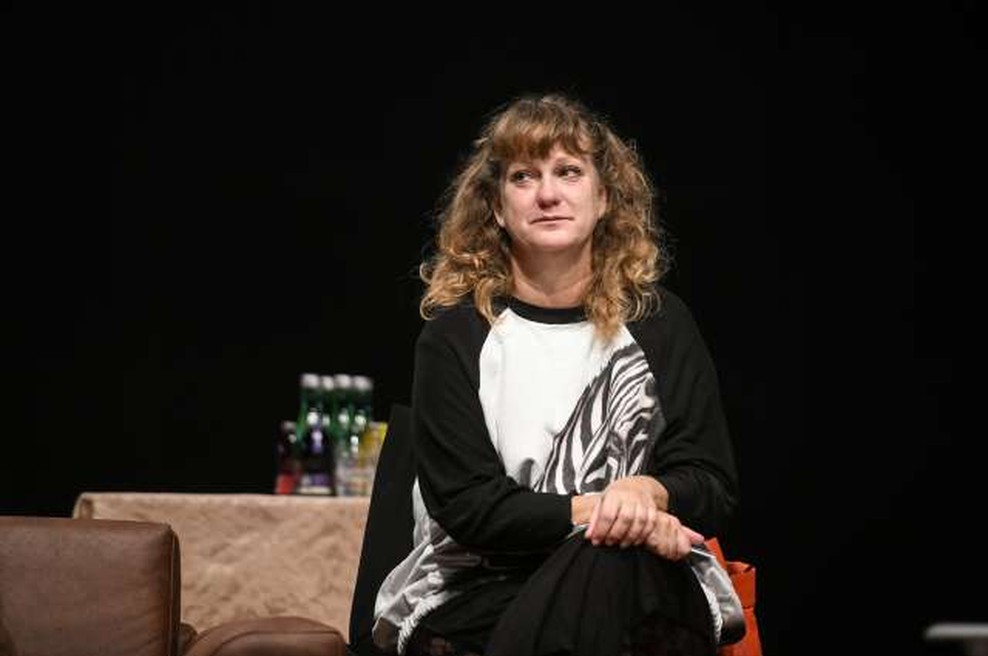 Tijana Zinajić: "Če nisi točno taka, kot bi morala biti, pa si ženska, si hitro prasica!" (foto: Nebojša Tejić/STA)
