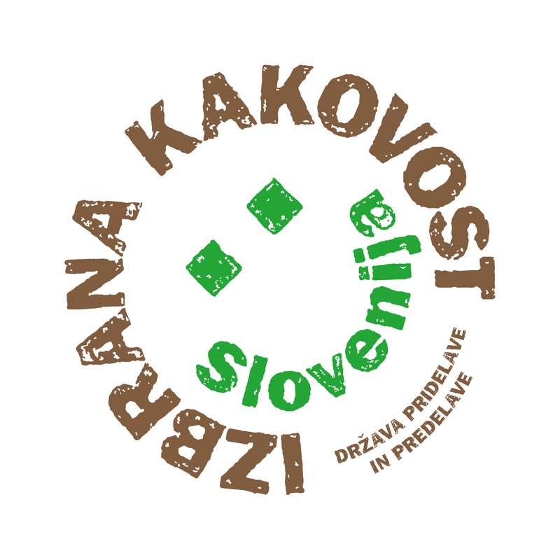 Znak »izbrana kakovost – Slovenija« označuje izdelke višje kakovosti.