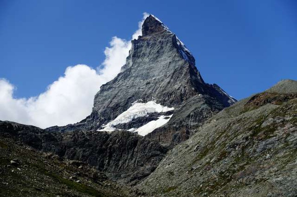 Med sestopom z Matterhorna se je smrtno ponesrečil slovenski alpinist (foto: Daniel Novakovič/STA)