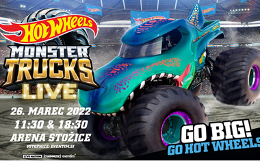 Neverjetni HOT WHEELS & MONSTER TRUCKS dogodivščine za vso družino!