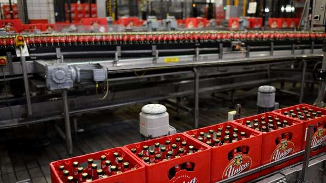 Pivo Union bodo po novem varili v Laškem (foto: Tamino Petelinšek/STA)