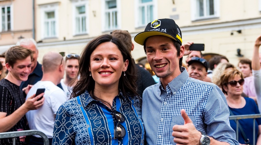 Primož Roglič s svojo ženo Loro preživel sanjske medene tedne v tropskih krajih (foto: Profimedia)