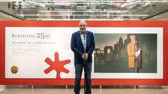 Z uvodnim nagovorom so obiskovalce pozdravili Mitja Čander, direktor založbe Beletrina, Aleš Šteger, umetniški direktor založbe in Eva Premk Bogataj, strateška vodja projektov na Beletrini.