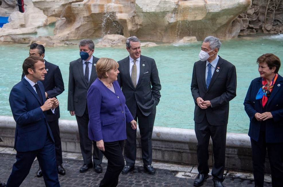 Vrh G20: obdavčitev multinacionalk, omejitev segrevanja, podnebna nevtralnost brez datuma (foto: profimedia)