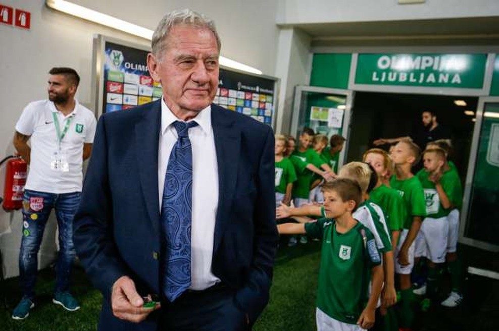Milan Mandarić iskreno – zakaj Slovenija ni nogometna dežela in koliko je za delovanje potrebovala Olimpija (foto: Anže Malovrh/STA)