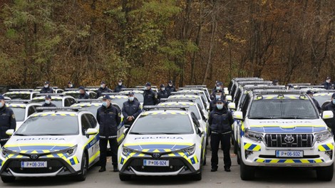 Policijski vozni park dosegel svojevrsten mejnik