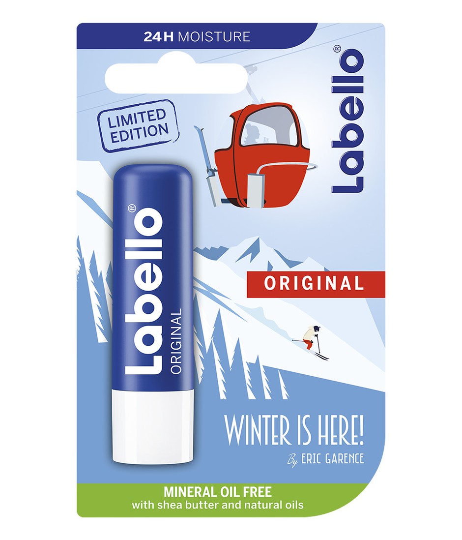 Labello Original Ski – vaše ustnice ščiti kot topel plašč (foto: Nivea PRESS)