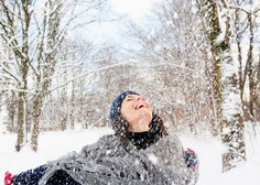 Slovenijo bo jutri po nižinah pokrila 10-centimetrska odeja snega (v hribih tudi do 40)
